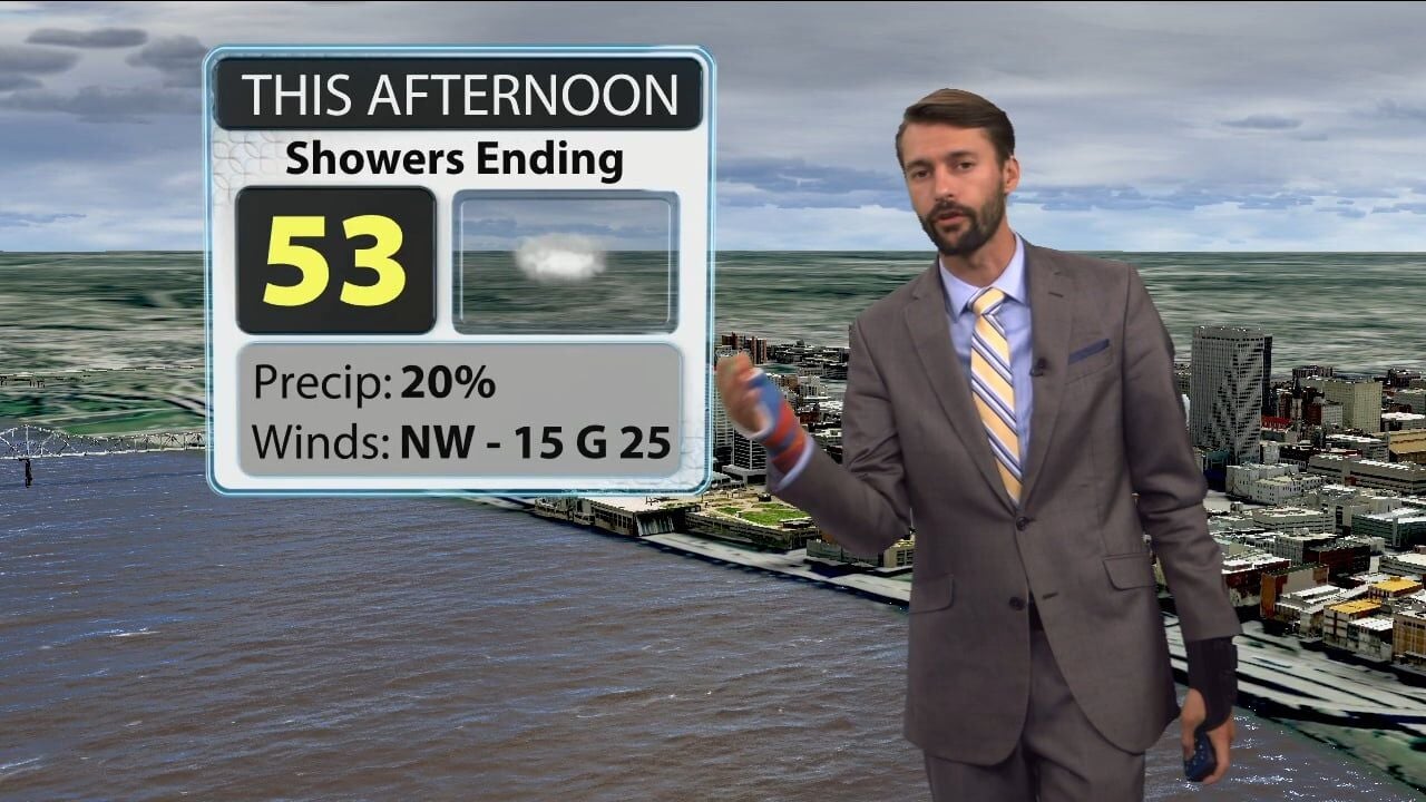 Matthew Wine's Thursday afternoon forecast
